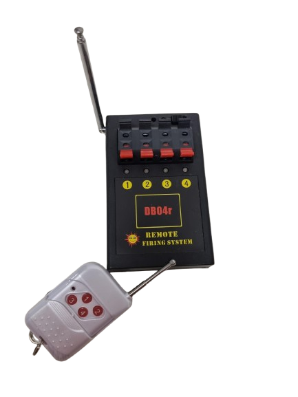 4 channels remote control small firing system